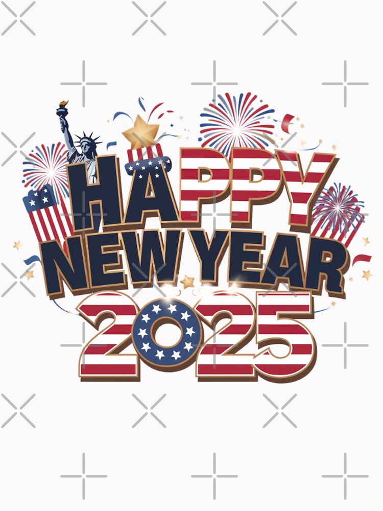 Happy New Year 2025 - Celebrate the Beginning of a Bright Future by AduClothhut T-Shirts, Hoodie, Sweatshirt (Image 3)