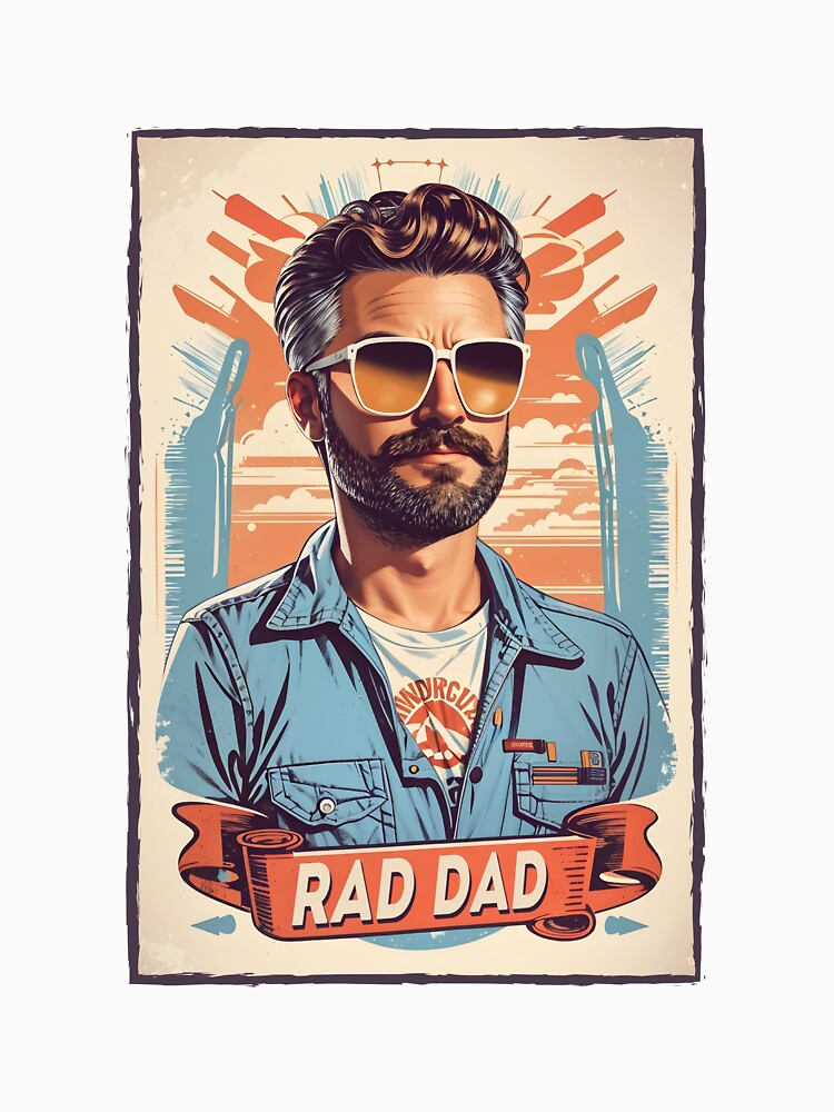 Rad Dad by atihca T-Shirts, Hoodie, Sweatshirt | BlankRebels.com (Image 3)