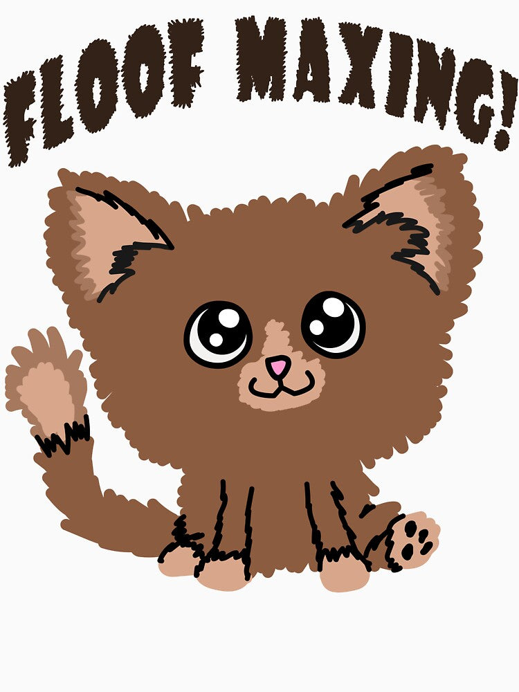 Floof Maxing by CatShirtDotShop T-Shirts, Hoodie, Sweatshirt | BlankRebels.com (Image 3)