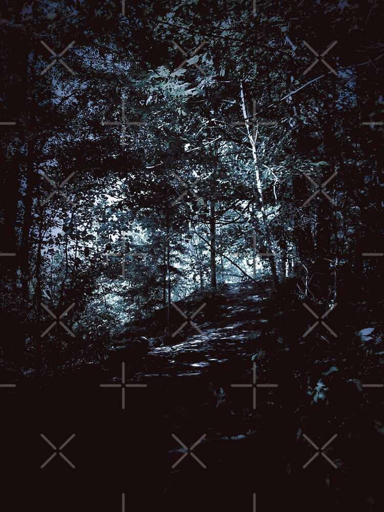 grunge forest blue dazecore aesthetic vintage by sielexis T-Shirts, Hoodie, Sweatshirt | BlankRebels.com (Image 3)