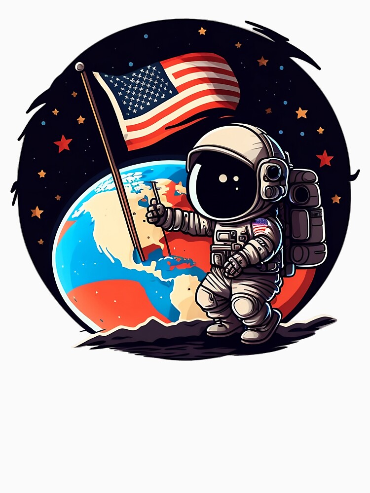 Very Cute Astronaut by Coolea T-Shirts, Hoodie, Sweatshirt | BlankRebels.com (Image 3)