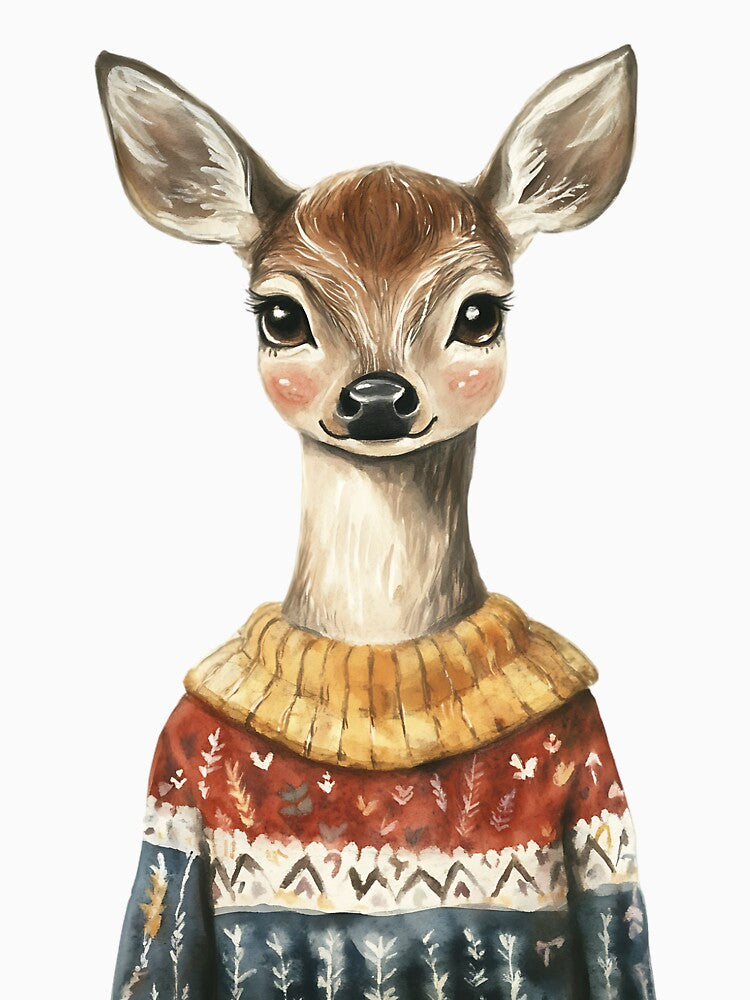 Cottagecore Deer by bapupa T-Shirts, Hoodie, Sweatshirt | BlankRebels.com (Image 3)