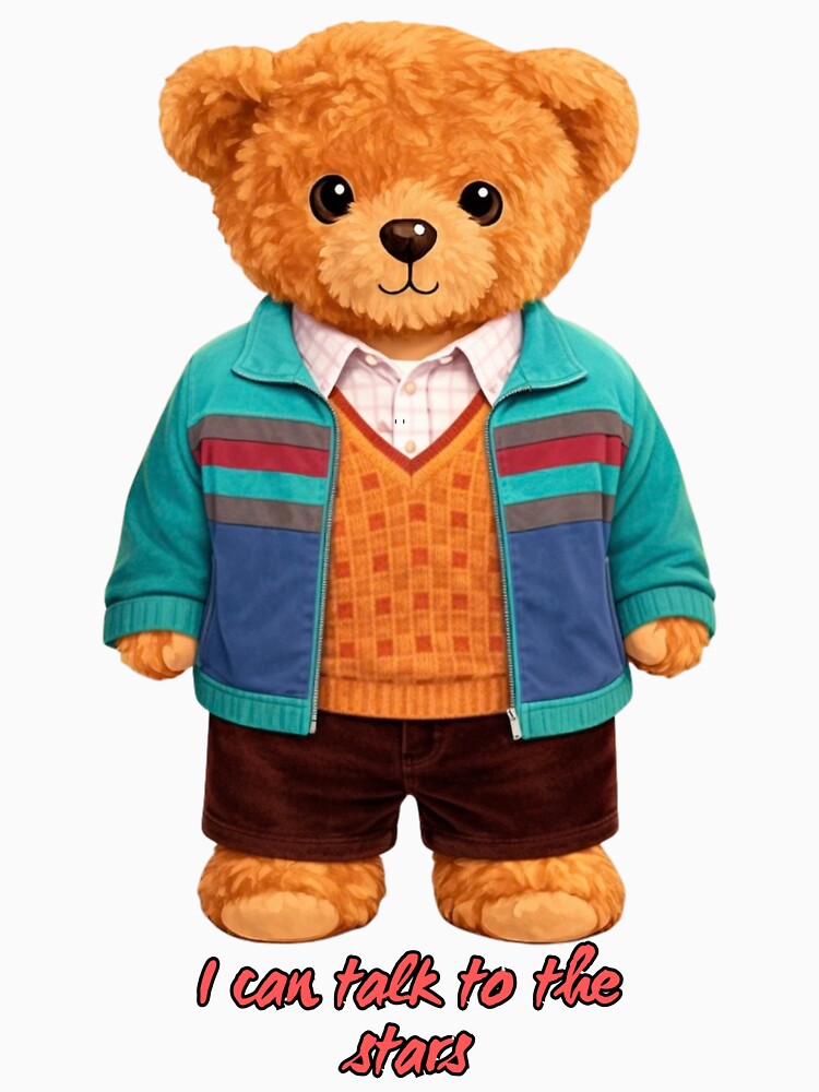 Cute Astronomer Bear Vest Retro Astrophysics Nerd Art T-Shirts, Hoodie, Sweatshirt