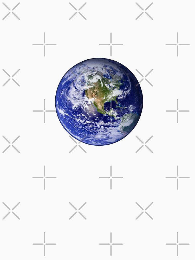 Realistic Planet Earth by navigatefate T-Shirts, Hoodie, Sweatshirt | BlankRebels.com (Image 3)