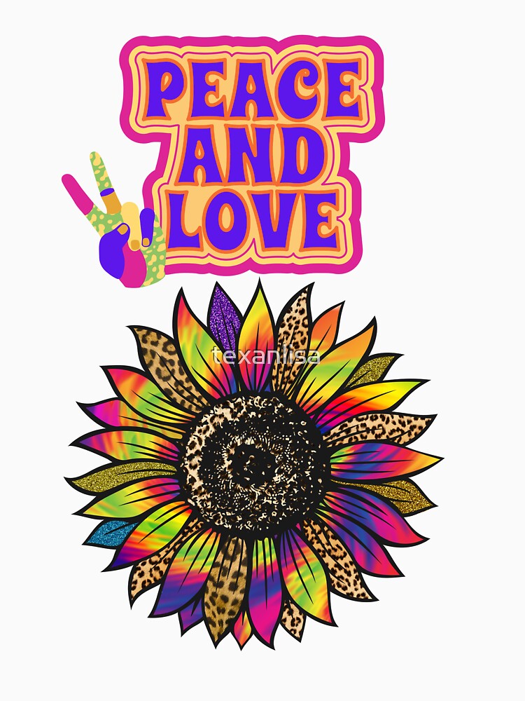 Peace and Love by speakupandshine T-Shirts, Hoodie, Sweatshirt | BlankRebels.com (Image 3)
