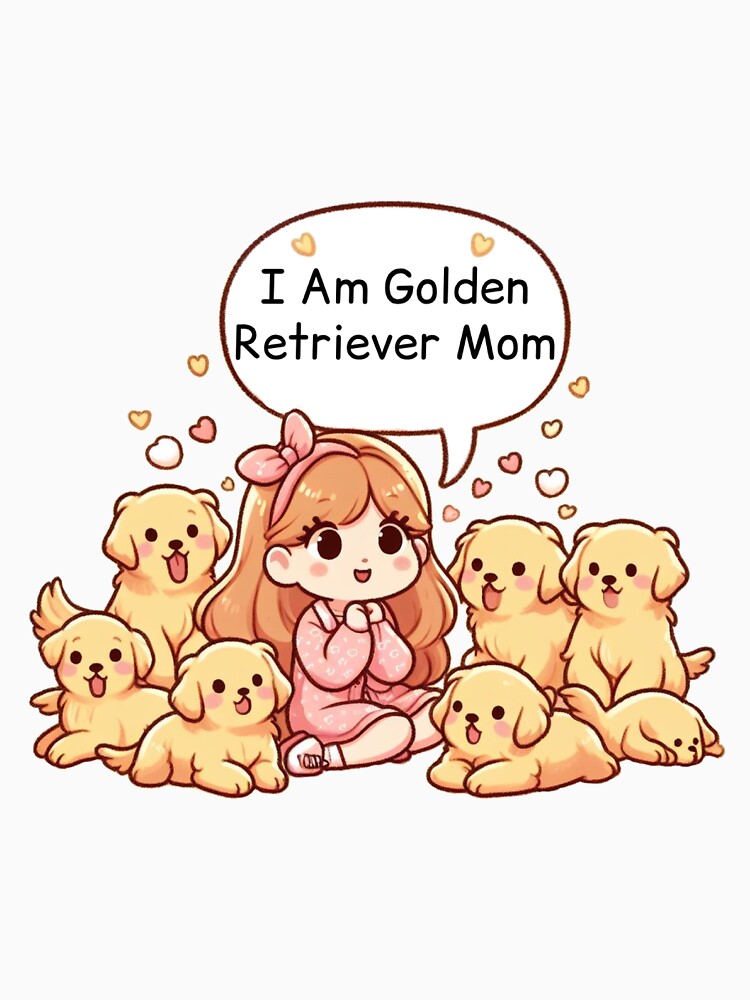 Golden Retriever Mom by LemuellTrends T-Shirts, Hoodie, Sweatshirt | BlankRebels.com (Image 3)