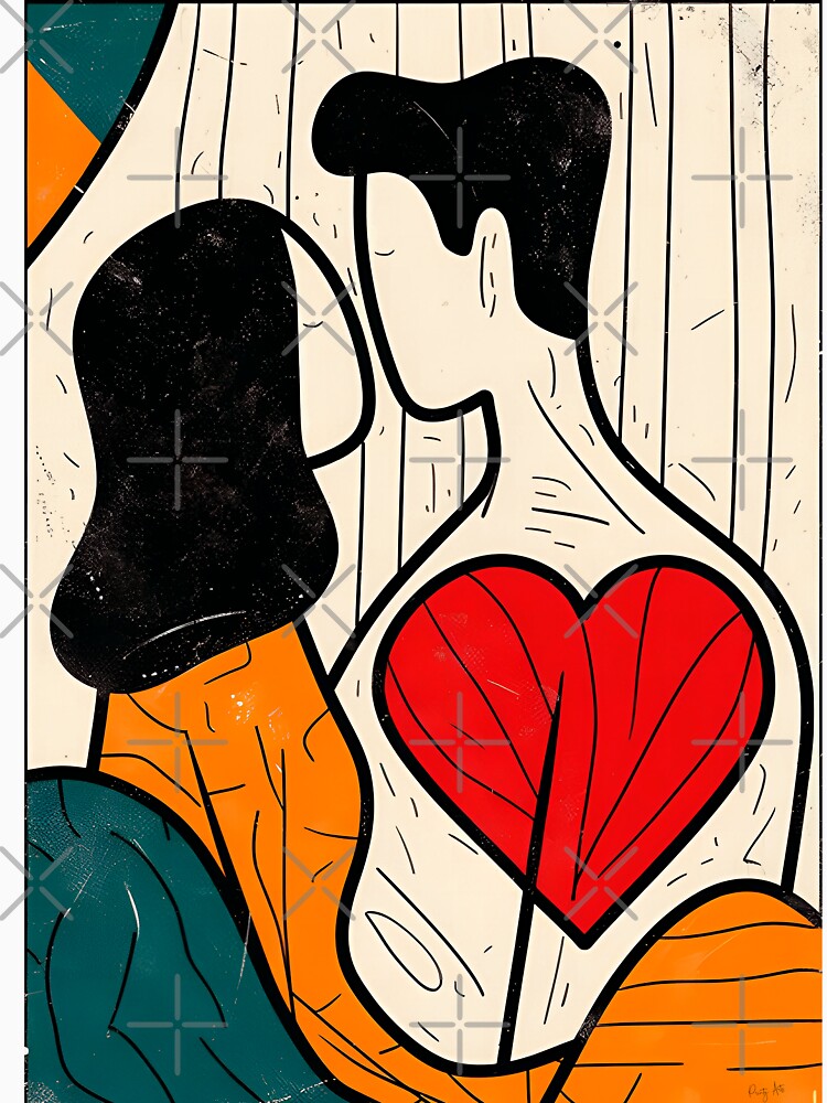 Love Couple illustration by PrintyArts T-Shirts, Hoodie, Sweatshirt | BlankRebels.com (Image 3)