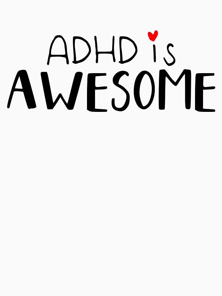 ADHD Is Awesome by enspirit T-Shirts, Hoodie, Sweatshirt | BlankRebels.com (Image 3)