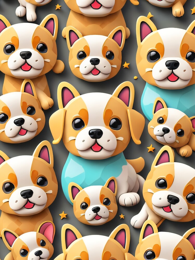 Pattern of lovely dog 4 by SpecialForceART T-Shirts, Hoodie, Sweatshirt | BlankRebels.com (Image 3)