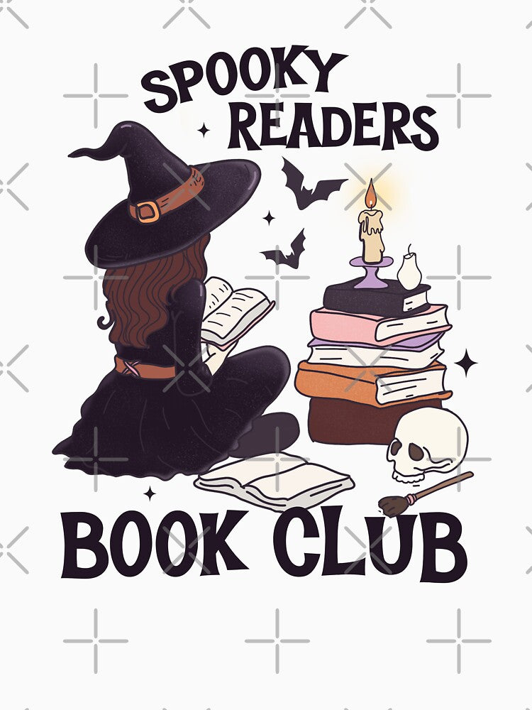 Spooky Readers Book Club Halloween Bookish Book Lover by BookWishEra T-Shirts, Hoodie, Sweatshirt | BlankRebels.com (Image 3)
