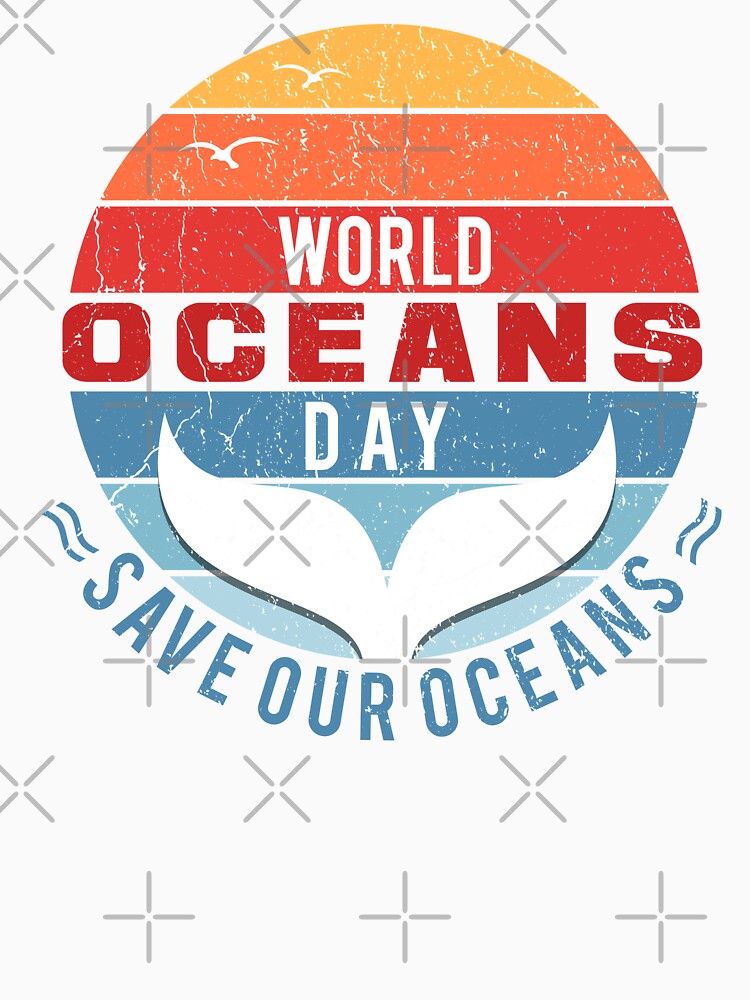 World Oceans Day - Save Our Oceans by cotros T-Shirts, Hoodie, Sweatshirt | BlankRebels.com (Image 3)