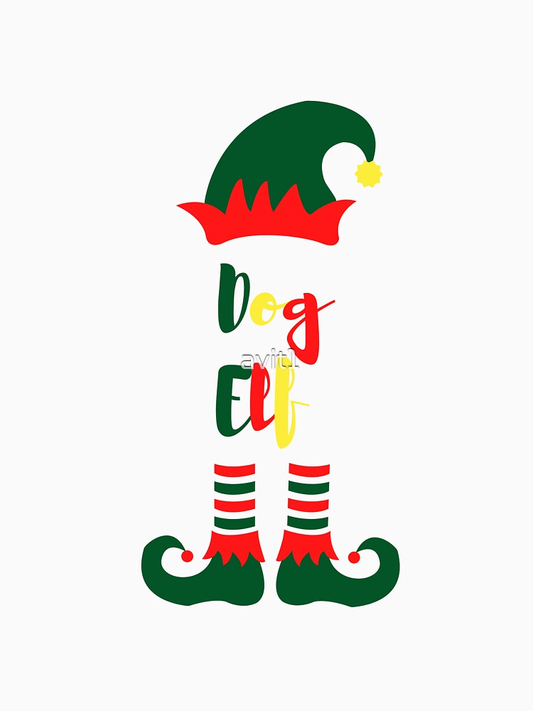 Dog Elf, Funny Christmas matching family group, Willow Days by avit1 T-Shirts, Hoodie, Sweatshirt | BlankRebels.com (Image 3)