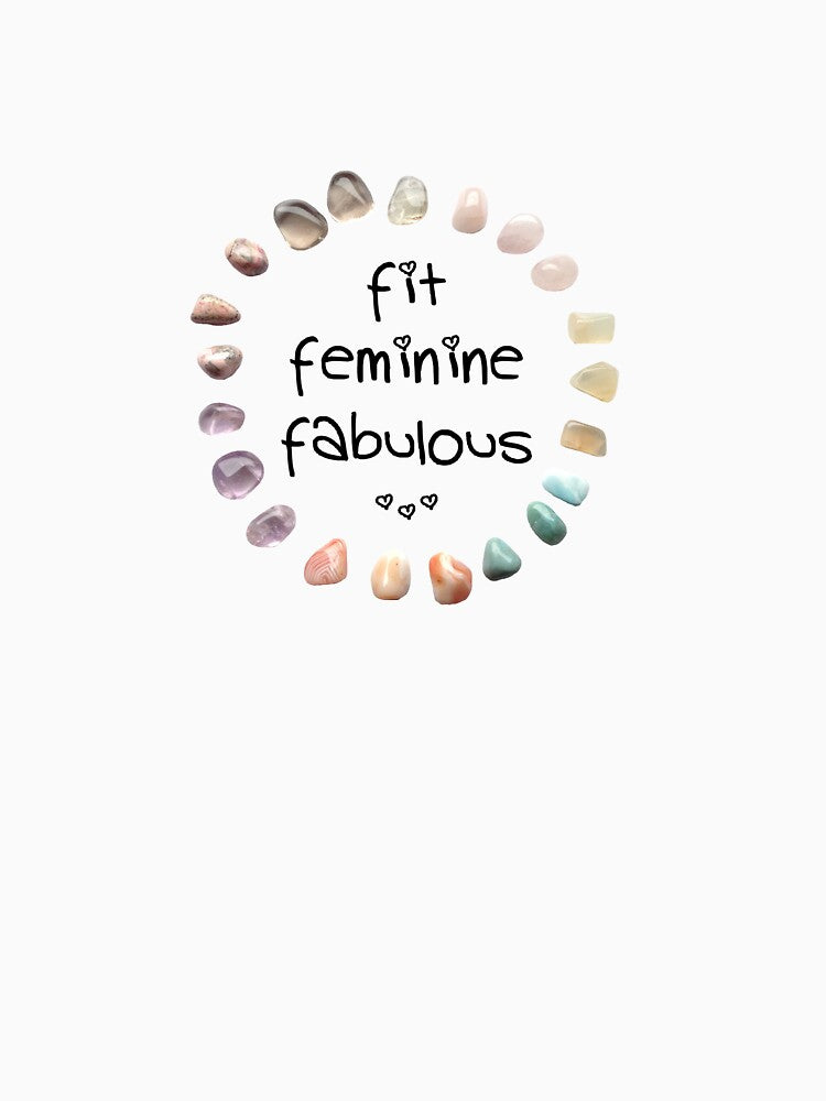 "Fit Feminine Fabulous" Crystal Grid by KarmaThymes T-Shirts, Hoodie, Sweatshirt | BlankRebels.com (Image 3)