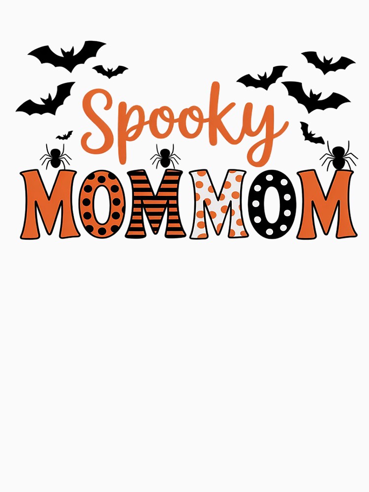 Spooky Mommom Halloween Mommom Life Family Matching by LeeEvans222 T-Shirts, Hoodie, Sweatshirt | BlankRebels.com (Image 3)