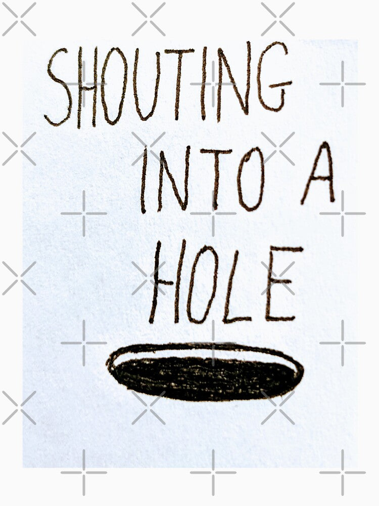 Shouting Into A Hole Drawing by arfff T-Shirts, Hoodie, Sweatshirt | BlankRebels.com (Image 3)