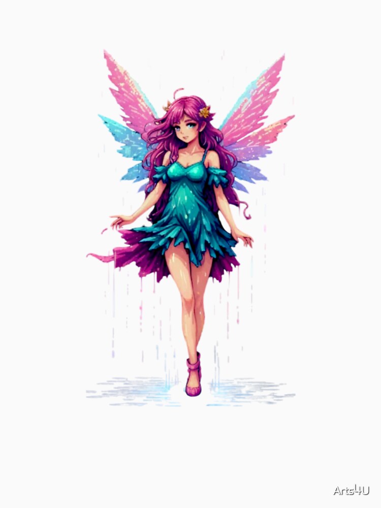DAINTY CUTE PIXEL FAIRY by Arts4U T-Shirts, Hoodie, Sweatshirt | BlankRebels.com (Image 2)