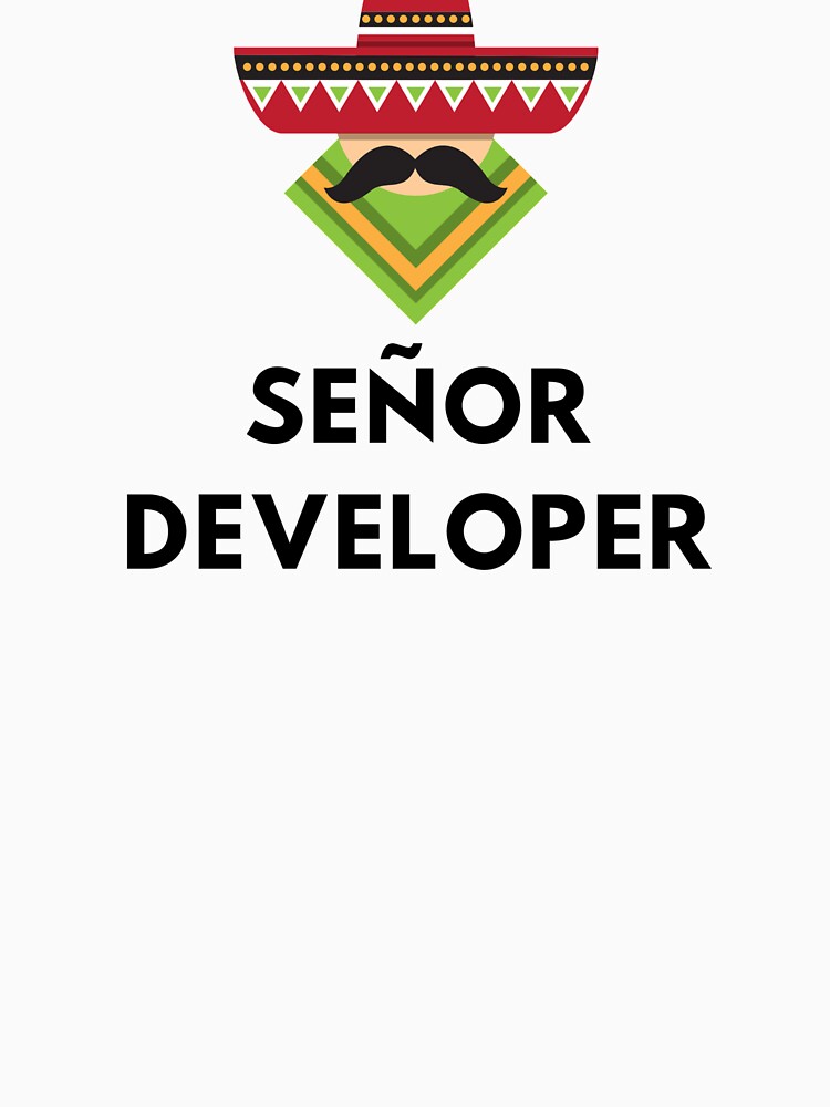 señor developer funny programming by Jeangel97 T-Shirts, Hoodie, Sweatshirt | BlankRebels.com (Image 3)