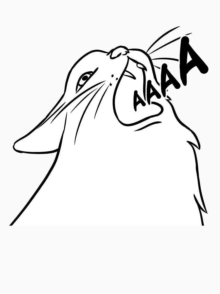 Screaming cat aaaa by Kyubell-rsj T-Shirts, Hoodie, Sweatshirt | BlankRebels.com (Image 3)