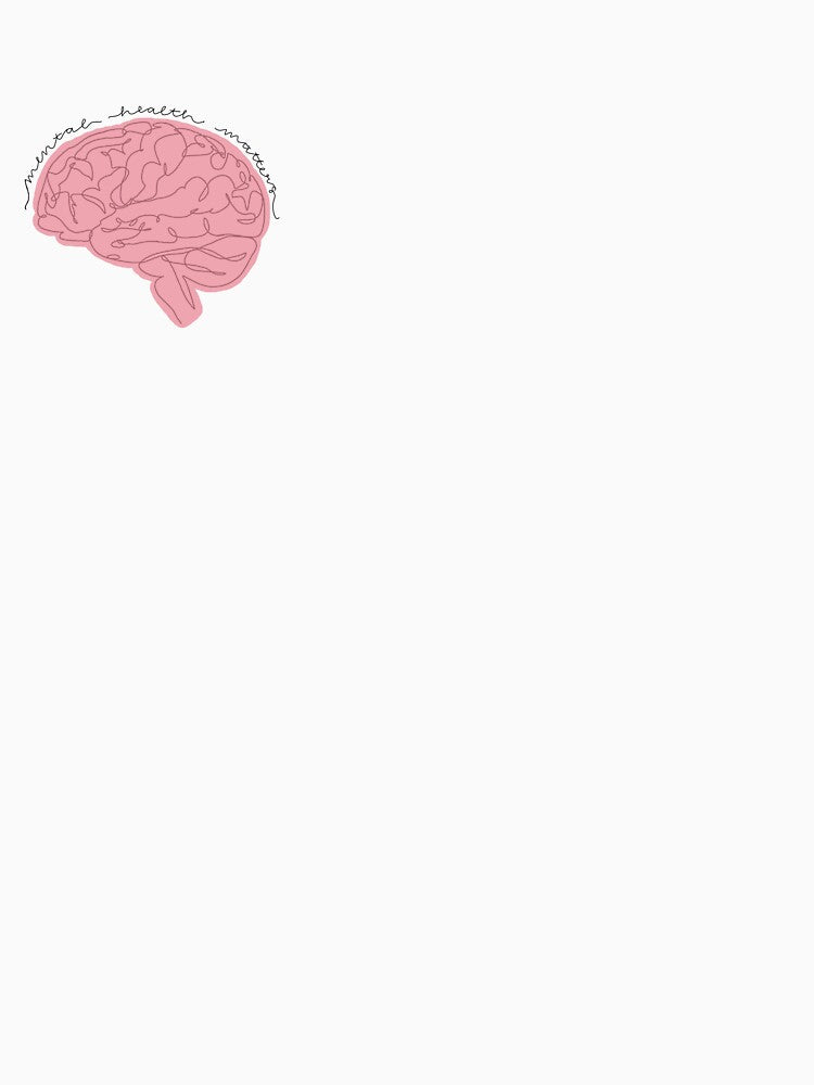 mental health matters brain by emmashaleyy T-Shirts, Hoodie, Sweatshirt | BlankRebels.com (Image 3)