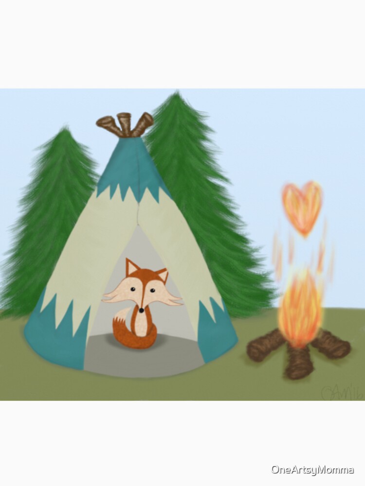 The Lone Fox by OneArtsyMomma T-Shirts, Hoodie, Sweatshirt | BlankRebels.com (Image 2)