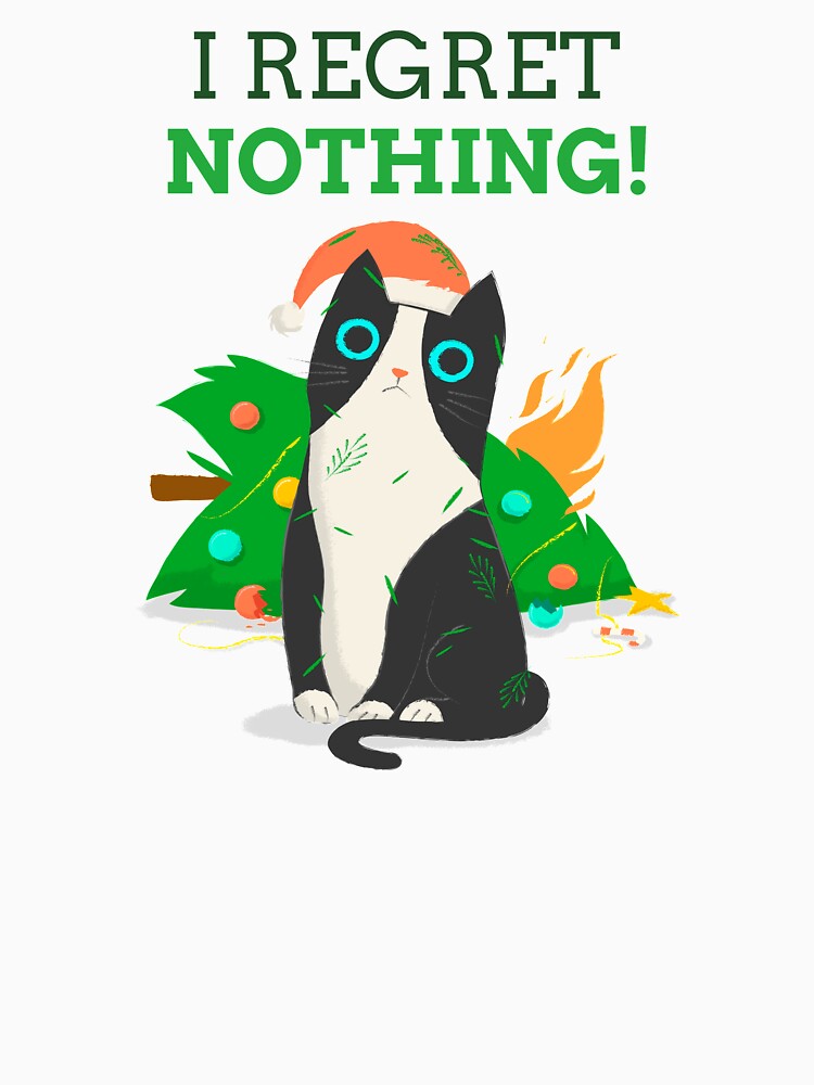 I Regret Nothing Cat by ByLara T-Shirts, Hoodie, Sweatshirt | BlankRebels.com (Image 3)