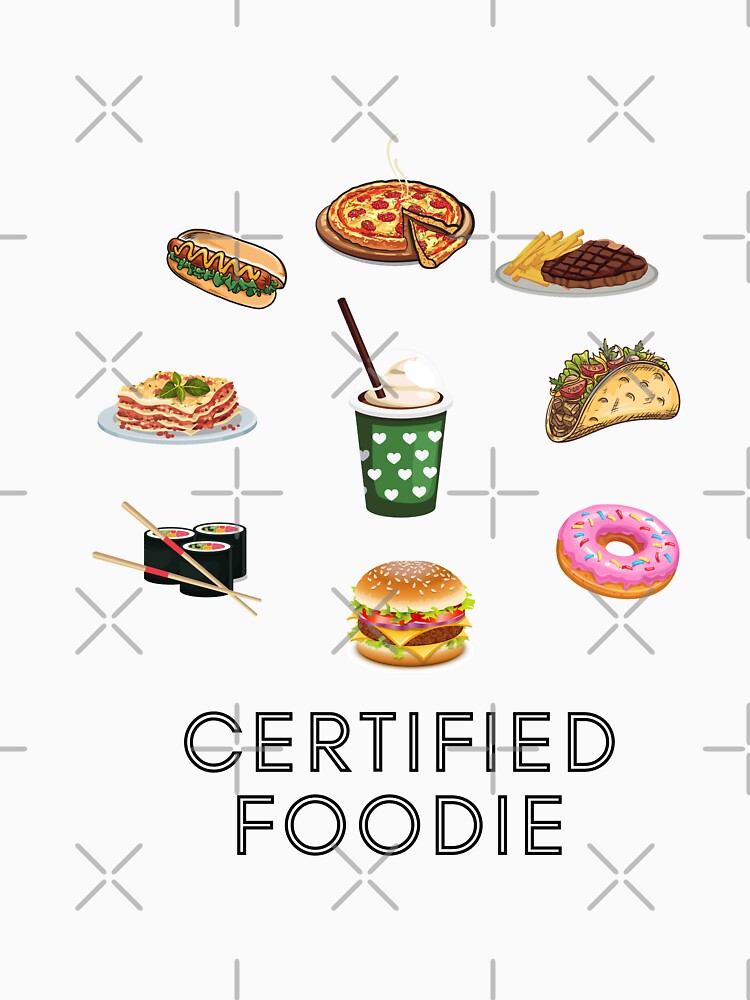Certified Foodie by Sarahi50 T-Shirts, Hoodie, Sweatshirt | BlankRebels.com (Image 3)