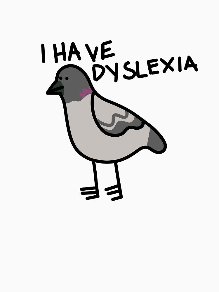 Dyslexic pigeon by HummingGhost T-Shirts, Hoodie, Sweatshirt | BlankRebels.com (Image 3)