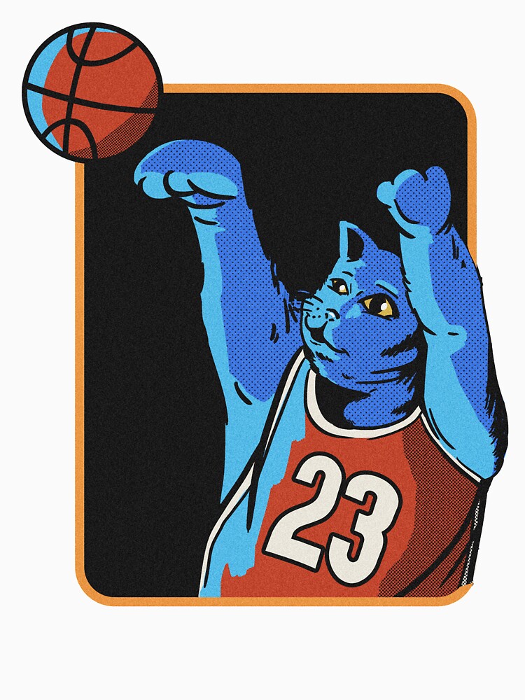 Basketball The Cat by Translucia