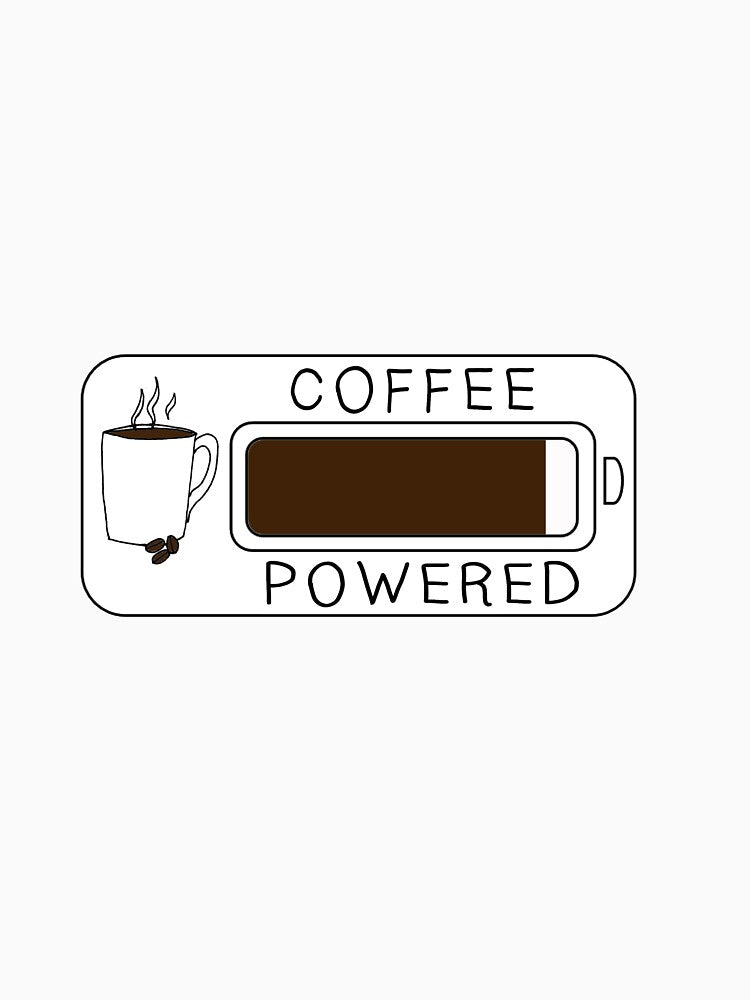 Coffee Powered by Hartiful T-Shirts, Hoodie, Sweatshirt | BlankRebels.com (Image 3)