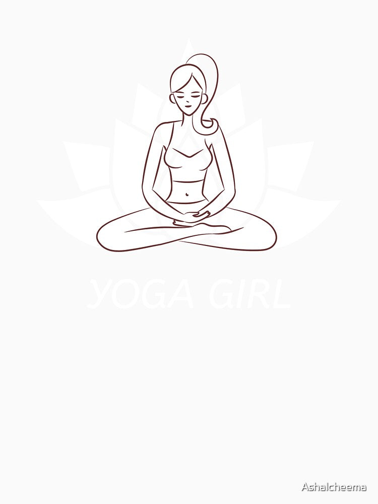 YOGA GIRL by Ashalcheema T-Shirts, Hoodie, Sweatshirt | BlankRebels.com (Image 3)