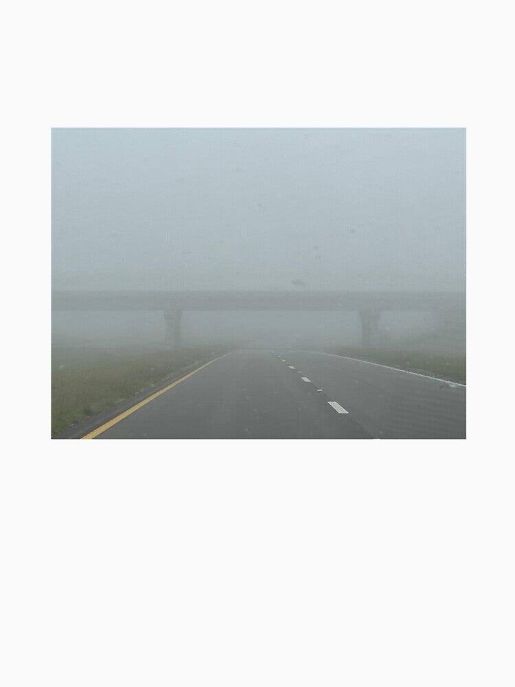 liminal foggy morning highway bridge by meuliasshop T-Shirts, Hoodie, Sweatshirt | BlankRebels.com (Image 3)