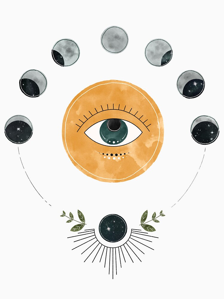 Moon Phase Eye by By-The-Chum T-Shirts, Hoodie, Sweatshirt | BlankRebels.com (Image 3)