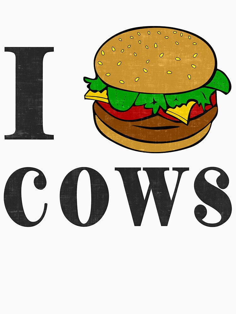 I Burger Cows by CuringBreakup T-Shirts, Hoodie, Sweatshirt | BlankRebels.com (Image 3)