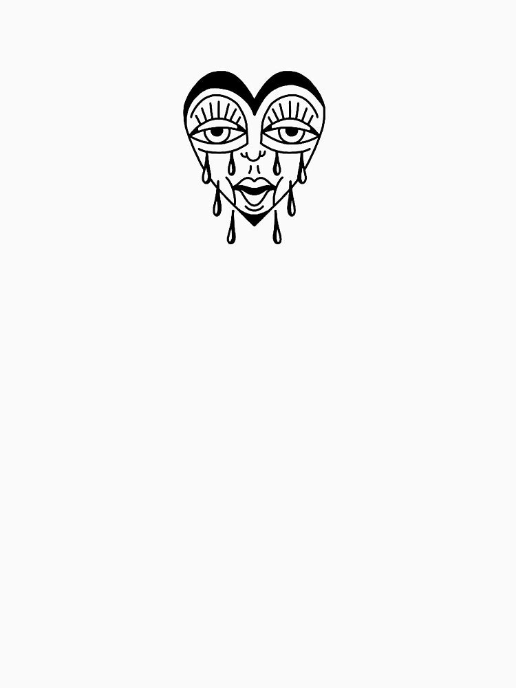 Crying Heart by tuniga T-Shirts, Hoodie, Sweatshirt | BlankRebels.com (Image 3)