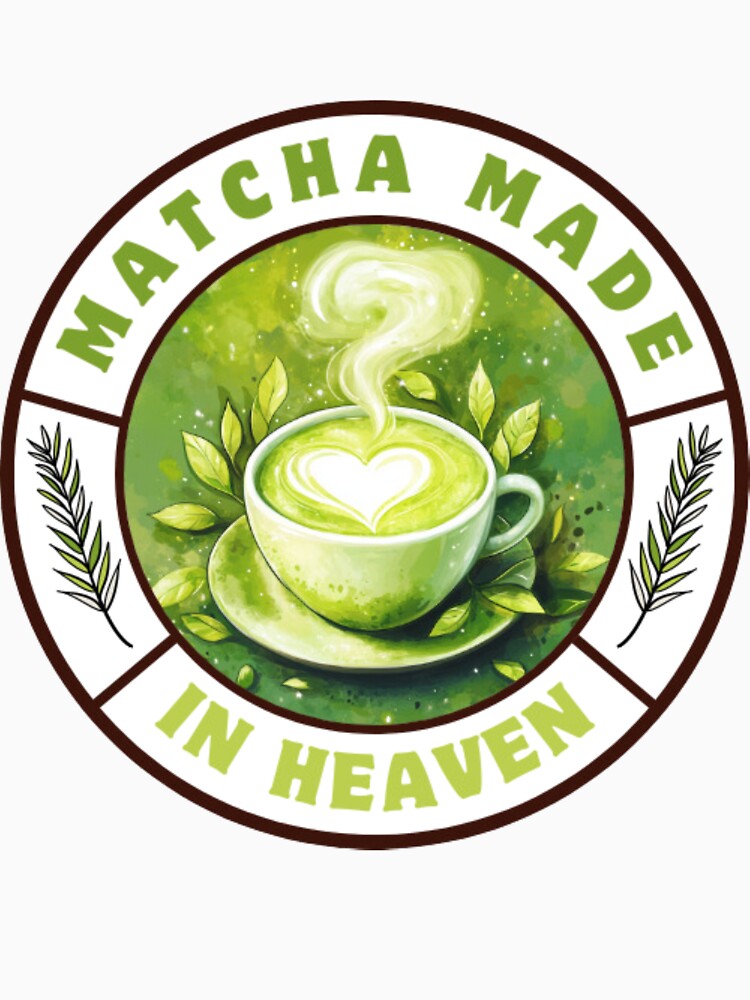 Matcha Made in Heaven: Whimsical Green Tea Design by SK-JPThreads T-Shirts, Hoodie, Sweatshirt | BlankRebels.com (Image 3)