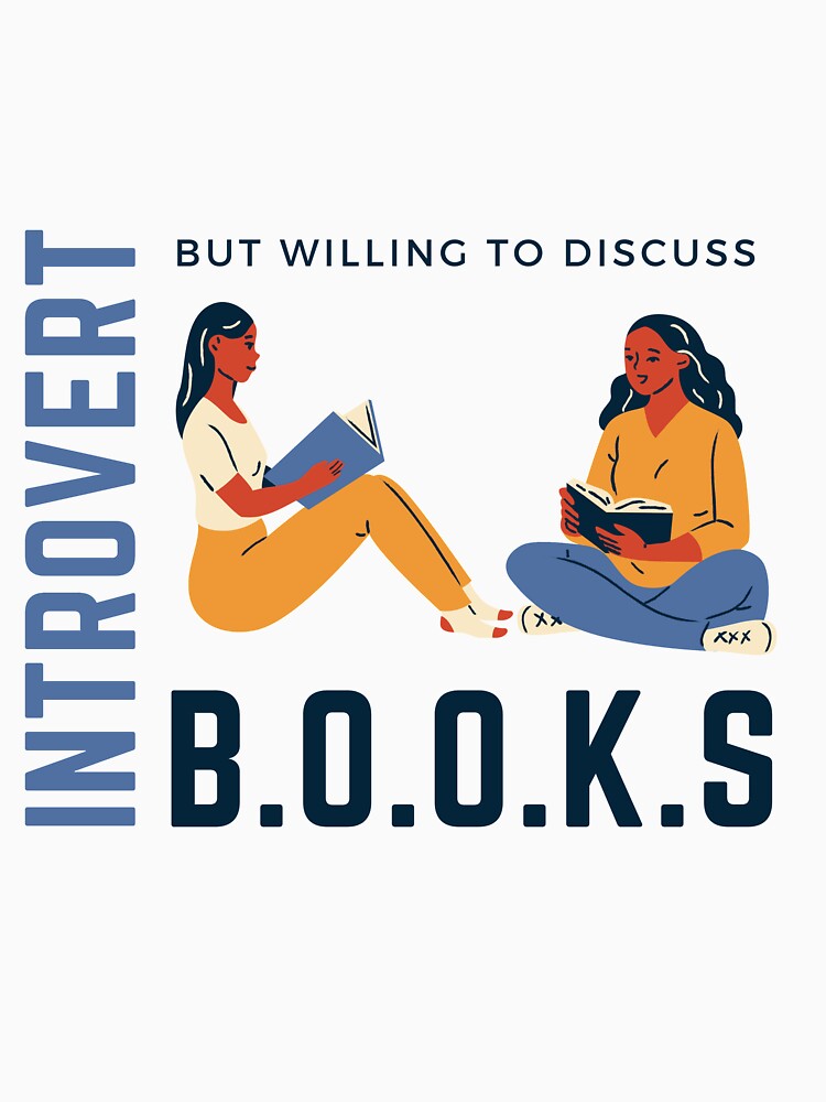 introvert but willing to discuss books by NocheStudio