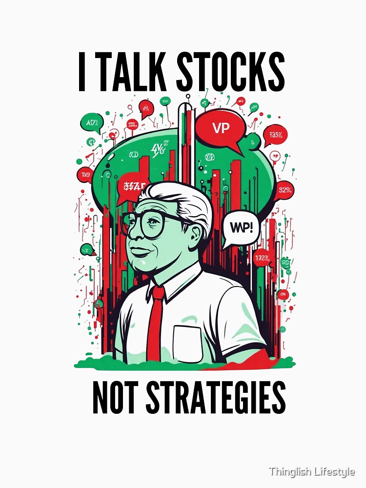 Stock Speaker, Not a Strategy Preacher! by Thinglish Lifestyle T-Shirts, Hoodie, Sweatshirt | BlankRebels.com (Image 3)