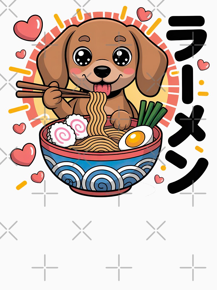 Cute Kawaii Dachshund, Kawaii Dachshund by graphic-genie T-Shirts, Hoodie, Sweatshirt | BlankRebels.com (Image 3)