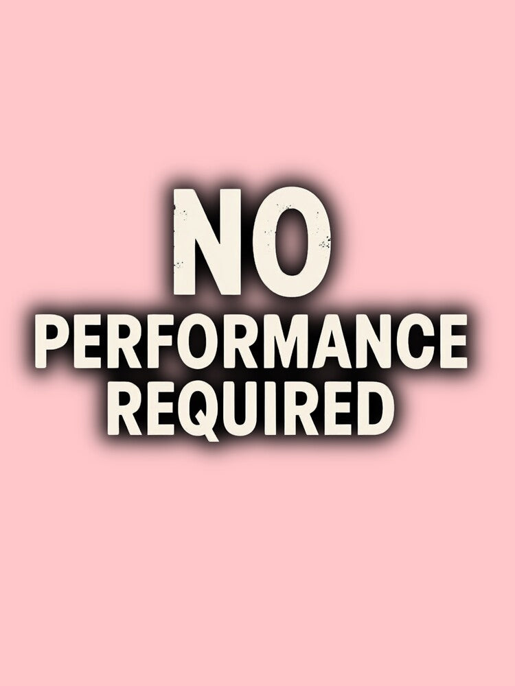 No Performance Required Minimal Typography by Purdiole-art T-Shirts, Hoodie, Sweatshirt | BlankRebels.com (Image 3)