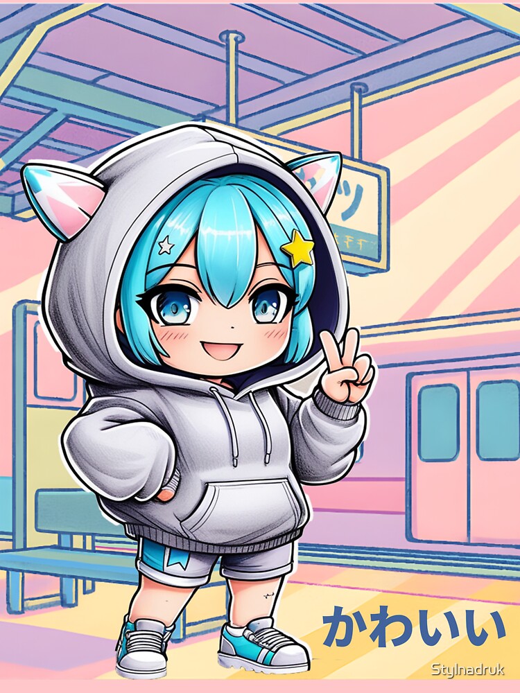 Kawaii Station Vibes by Stylnadruk T-Shirts, Hoodie, Sweatshirt | BlankRebels.com (Image 3)