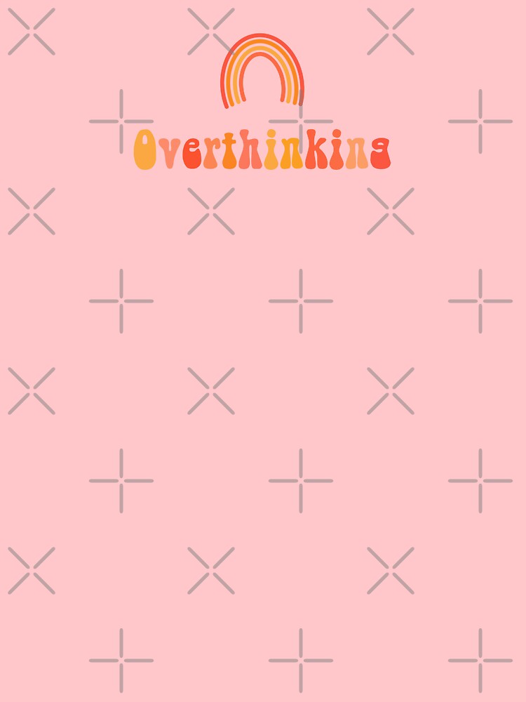 Overthinking rainbow by Hola Ilustra T-Shirts, Hoodie, Sweatshirt | BlankRebels.com (Image 3)