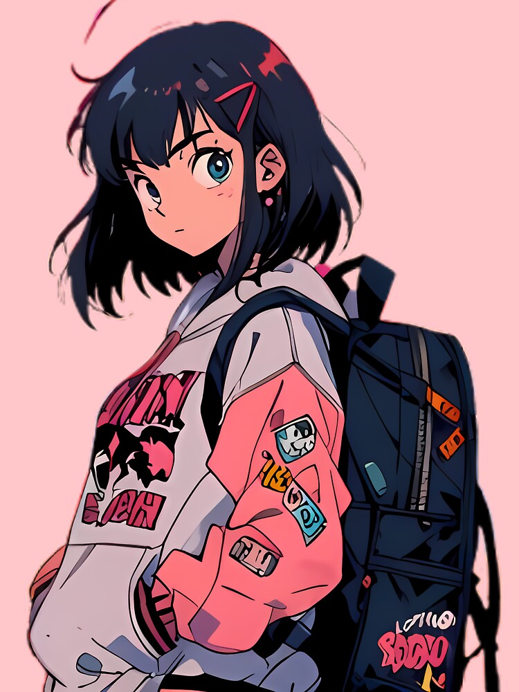 "SCHOOL'S OUT! - Retro Anime Rebel T-Shirt & Hoodie (Image 3)
