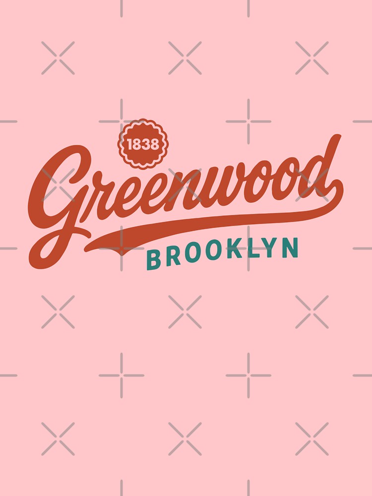 Greenwood Brooklyn Script Lettering by Boogosh T-Shirts, Hoodie, Sweatshirt | BlankRebels.com (Image 3)