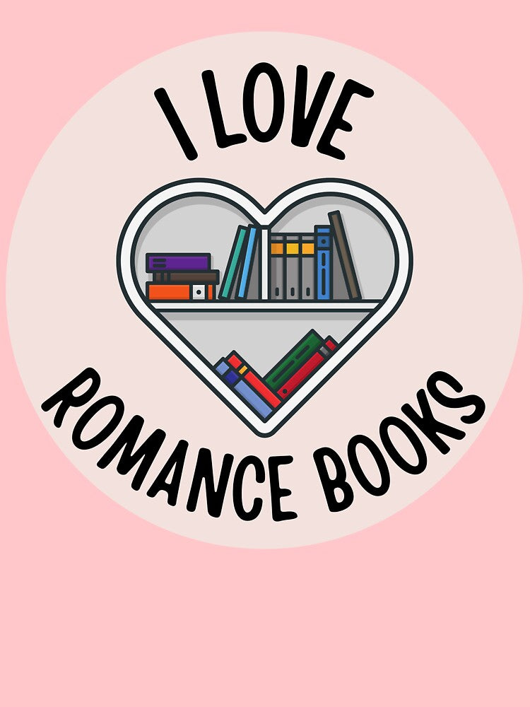 I LOVE ROMANCE BOOKS - SHELFY by HappyEverAfters T-Shirts, Hoodie, Sweatshirt | BlankRebels.com (Image 3)