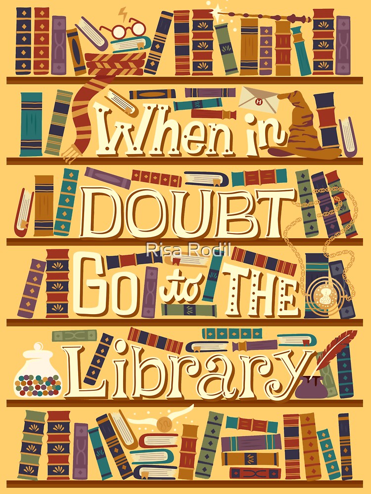 Go to the library by Risa Rodil T-Shirts, Hoodie, Sweatshirt | BlankRebels.com (Image 3)