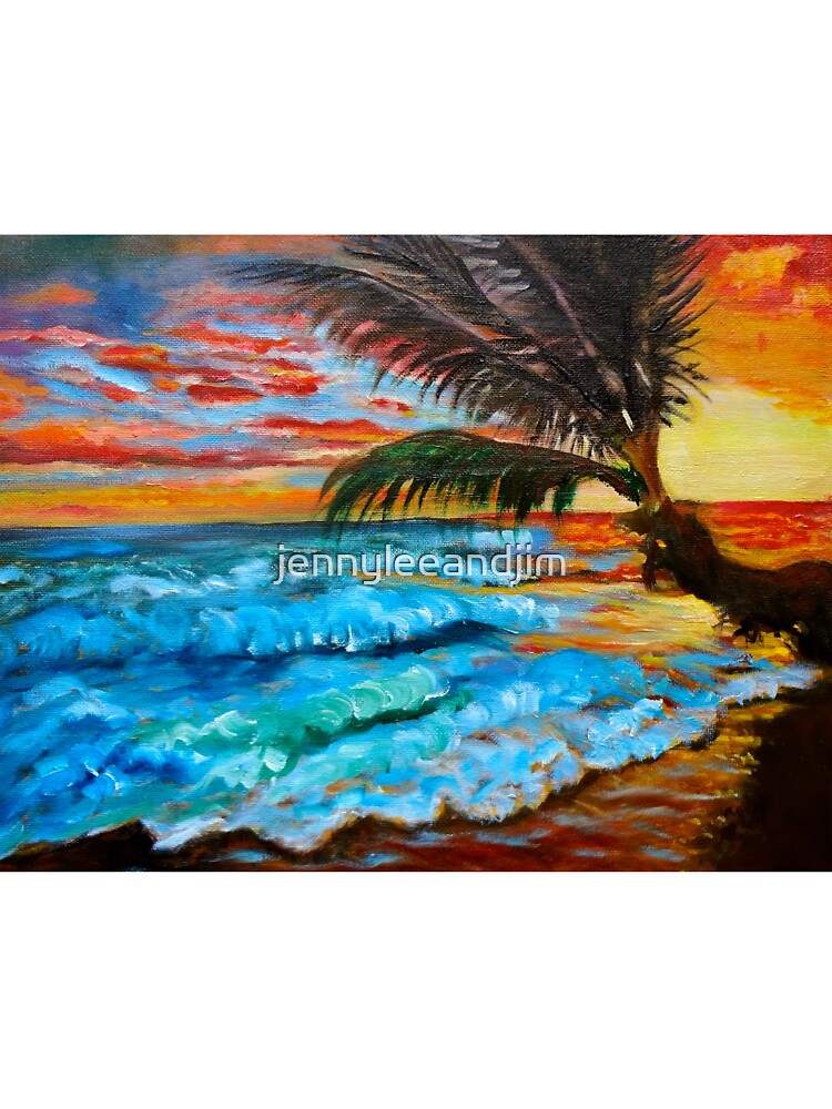Brilliant Sunset Over Hawaii by jennyleeandjim T-Shirts, Hoodie, Sweatshirt | BlankRebels.com (Image 3)