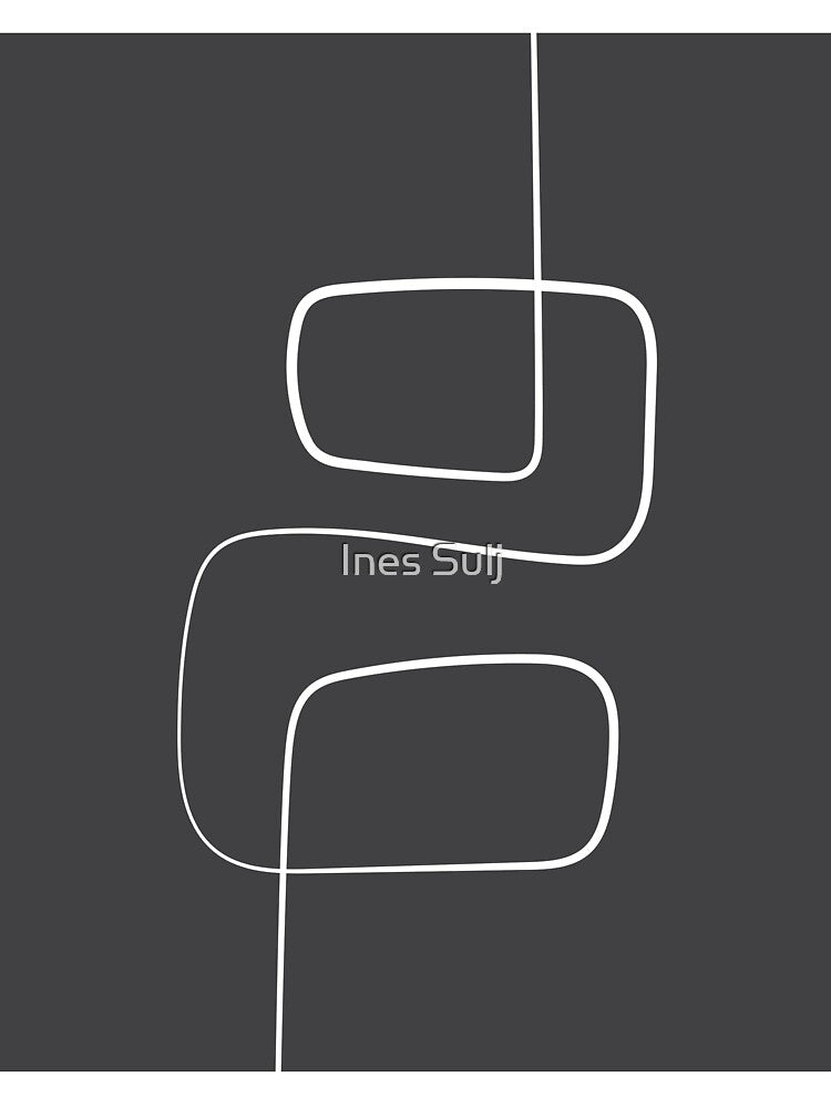 Minimalist Abstract Line Art 02-01 by PAPER MOON art & design T-Shirts, Hoodie, Sweatshirt | BlankRebels.com (Image 3)