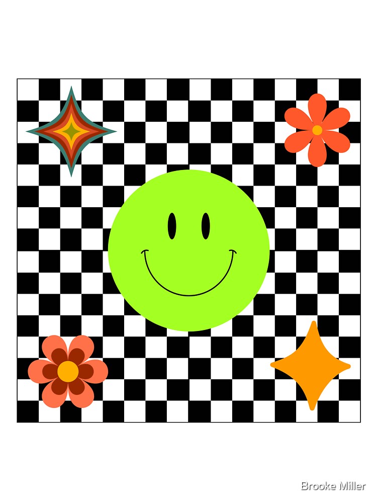 Checkered Hippie by bmiller64 T-Shirts, Hoodie, Sweatshirt | BlankRebels.com (Image 3)