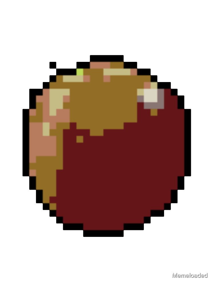 Pixel Art Brown Grape Fruit by Memeloaded T-Shirts, Hoodie, Sweatshirt | BlankRebels.com (Image 3)
