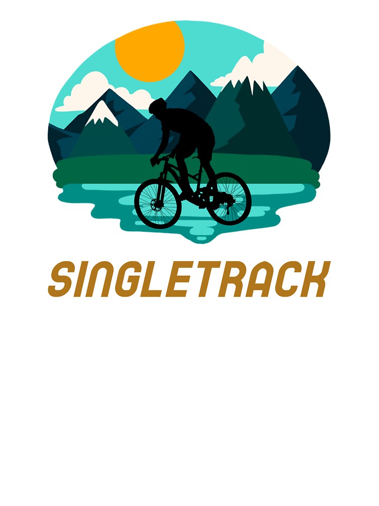 Mountain Biking Singletrack by tdruppski T-Shirts, Hoodie, Sweatshirt | BlankRebels.com (Image 3)